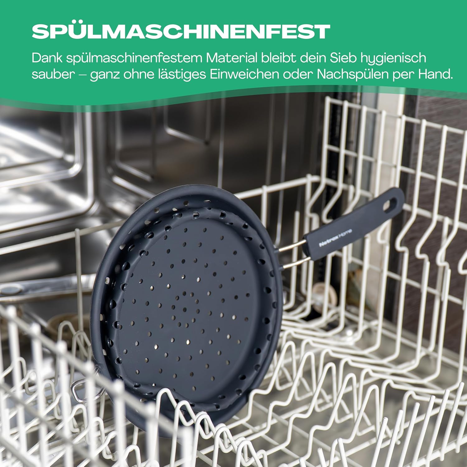 Thumbnail 5 de Netrox faltbares Küchensieb aus Silikon