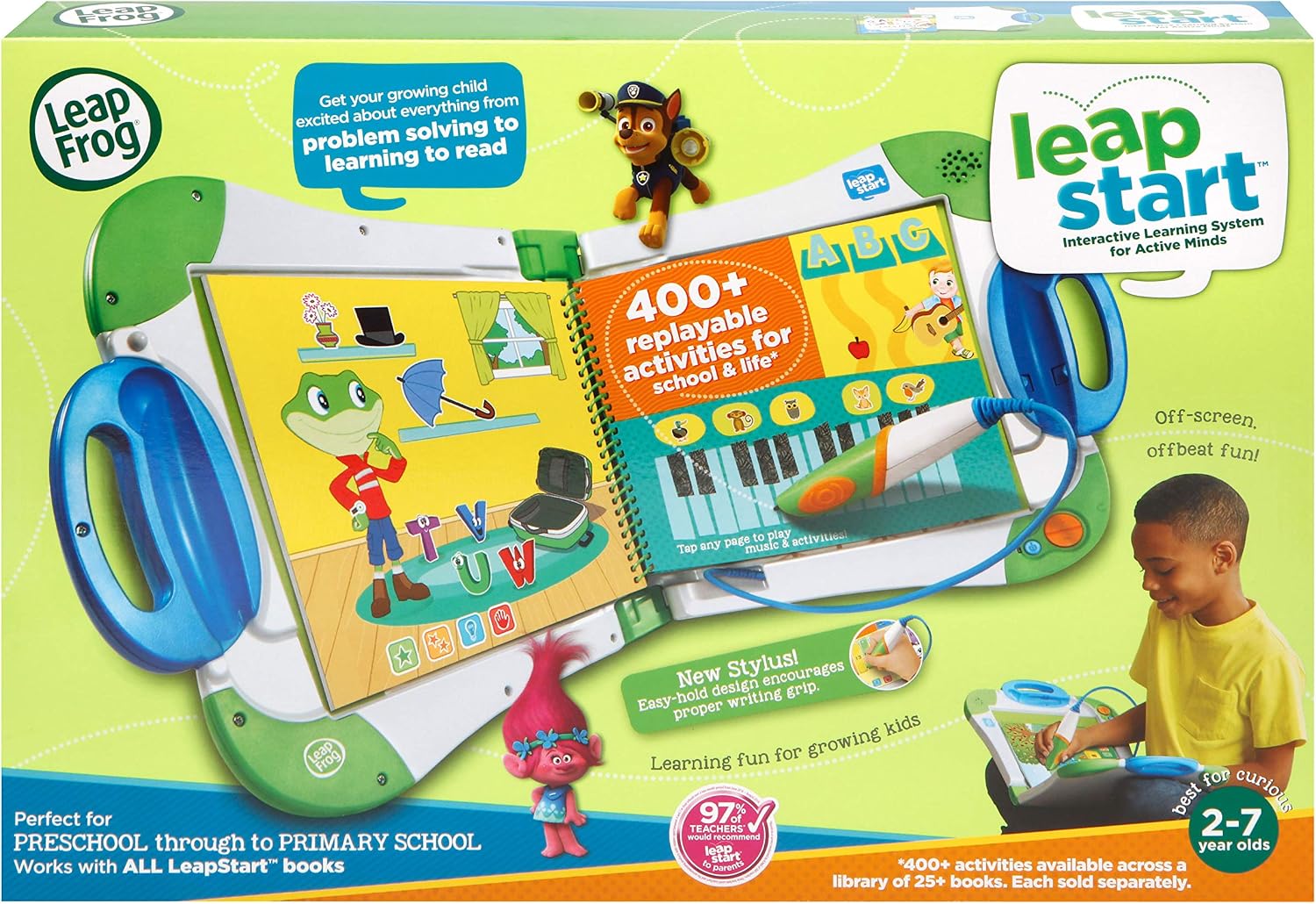 Detalle de LeapFrog LeapStart English: Interactive Early Learning Toy for On-the-Go Reading