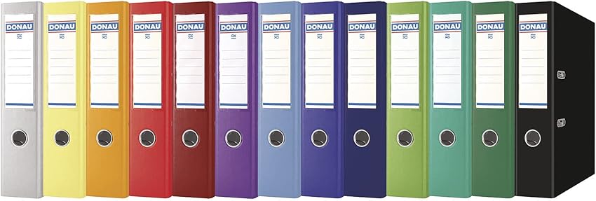 Thumbnail 3 de DONAU 3975001PL-06 carpeta A4 75 mm, 10 unidades