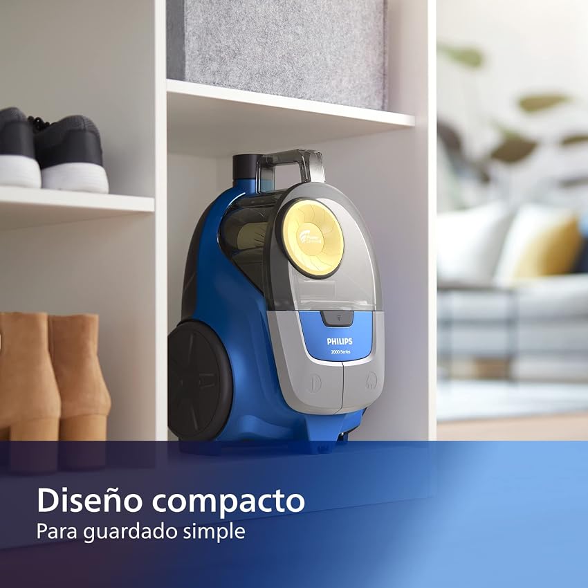 Detalle 2 de Philips Aspirador sin Bolsa Serie 2000 XB2125/09 💨 Eficiencia Compacta