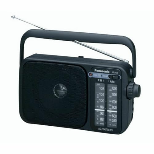 Detalle 2 de Panasonic RF-2400DEG-K: Radio portátil FM/AM con iluminación LED y sintonizador digital