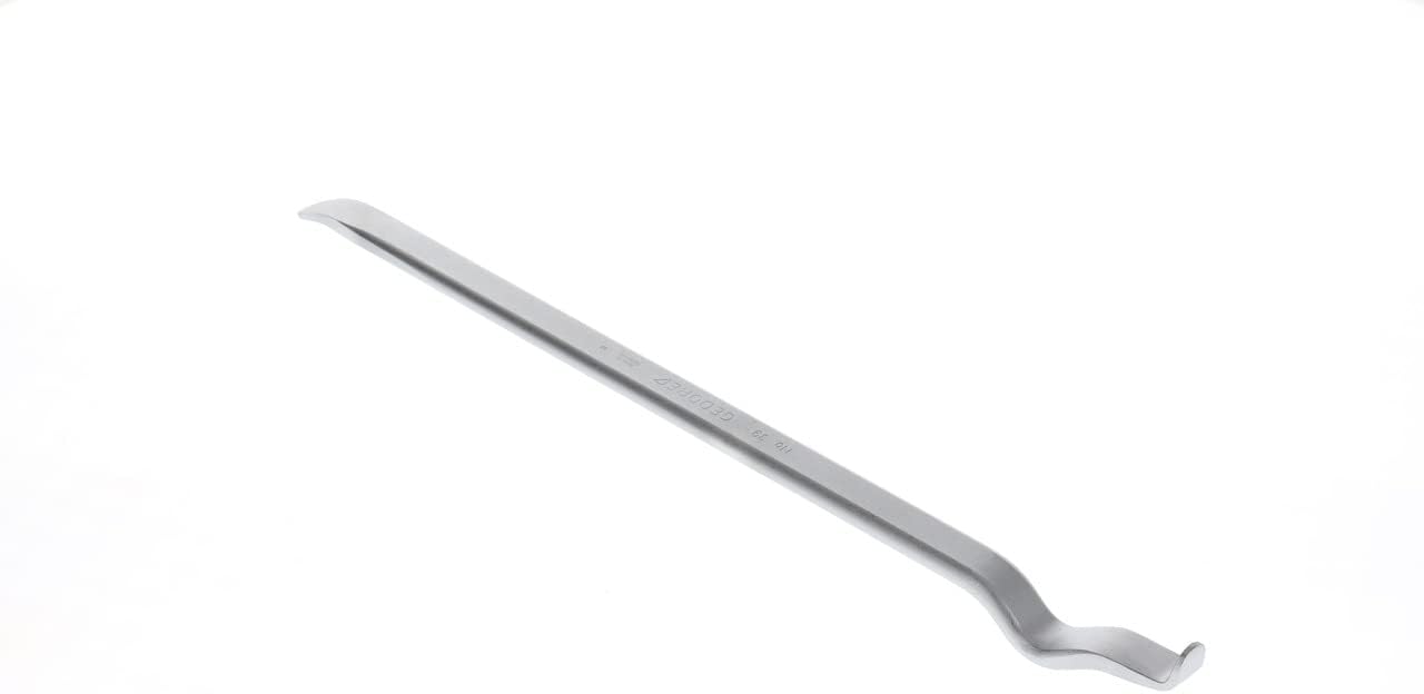 Detalle 2 de GEDORE Offset Tyre Lever 610 mm – Heavy Duty, Chrome-Plated Steel for Cars, Motorbikes and Trucks