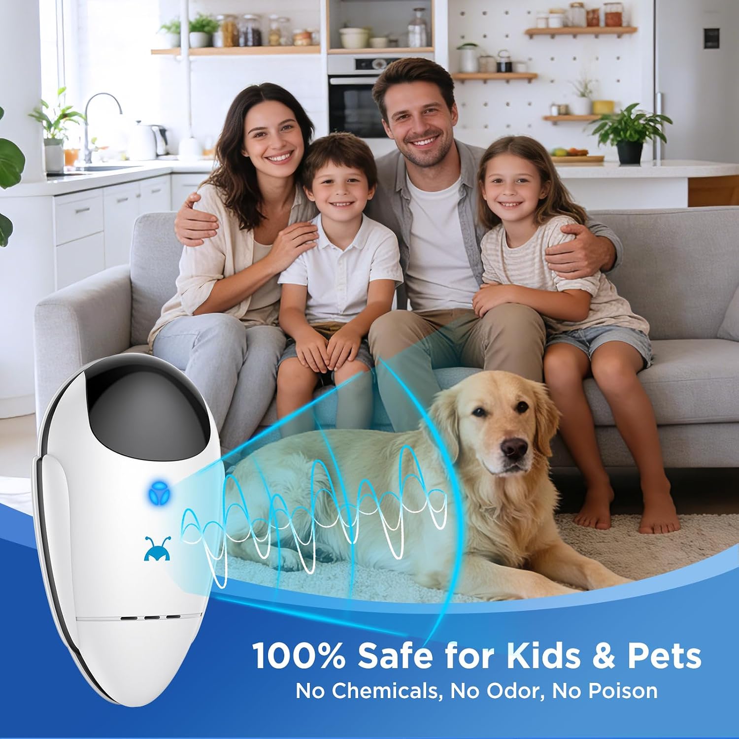 Thumbnail 4 de Neatmaster 2026 Upgraded Ultrasonic Pest Repeller (4 Pack) – Effective Indoor Rodent & Insect Control, Chemical-Free