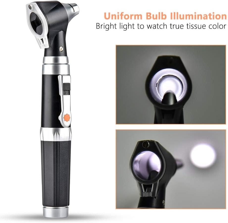 Detalle 2 de Jiusion 3X Otoscope LED portable ear checker