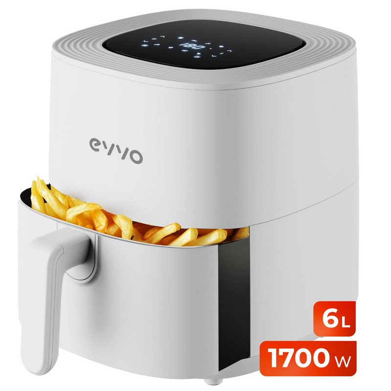 Thumbnail 3 de Evvo Home Tasty Fryer: Freidora de Aire sin Aceite 6L 1700W Blanca