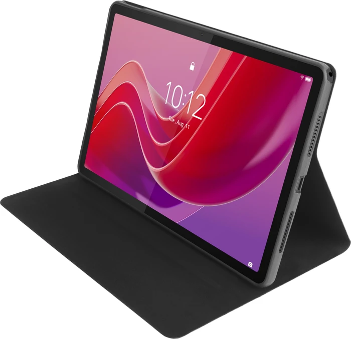Detalle de BlueBuilt Lenovo M11 Book Case in Schwarz – Tablet-Case mit Ständer