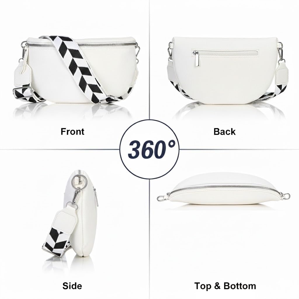 Thumbnail 3 de MATY FASHION Bauchtasche Damen „Model 25“ – elegante Umhängetasche aus Kunstleder mit verstellbarem Gurt