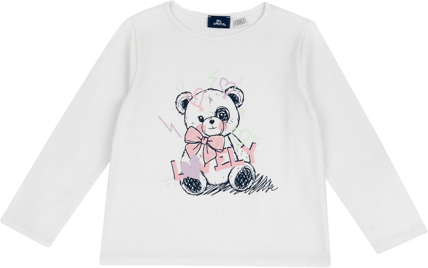 Thumbnail 3 de Chicco Maglietta Bambina a Maniche Lunghe in Morbido Cotone – Comfort e Stile per le Piccole Esploratrici