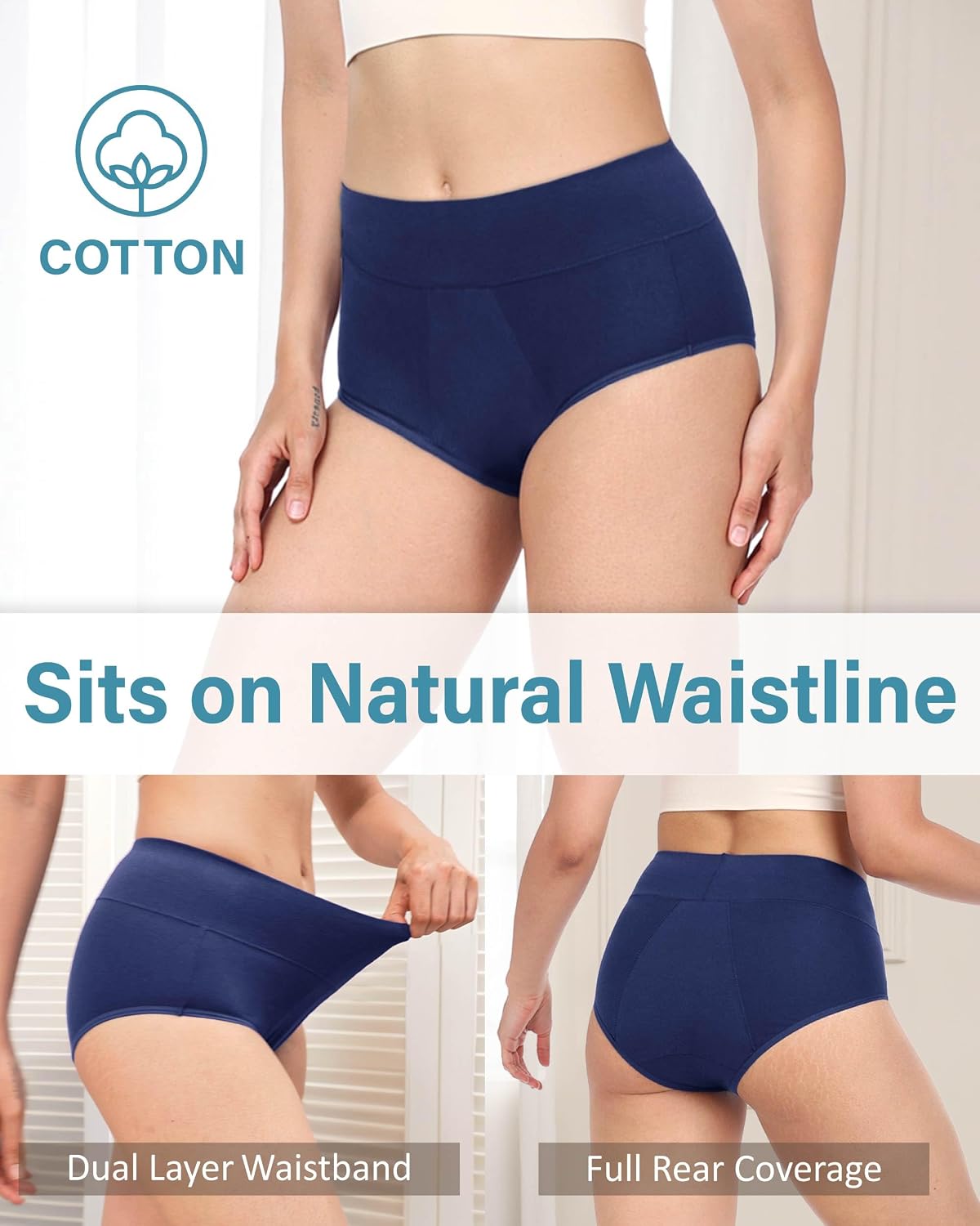 Detalle 2 de Neione Culotte menstruelle 5 tampons đ©Č