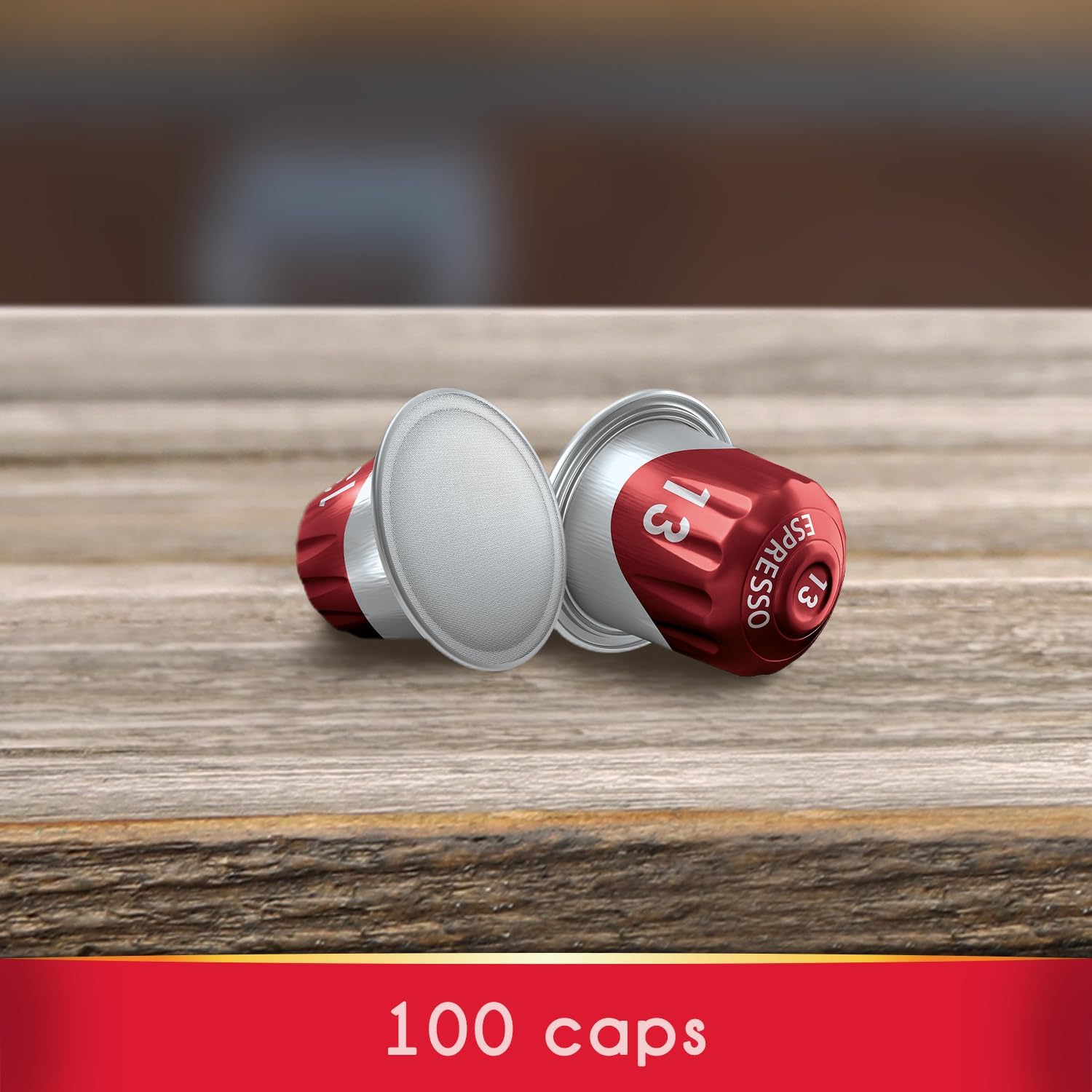 Detalle 2 de Splendid Caffè Espresso Barista – 100 Capsule in Alluminio, Intensità 13, compatibile Nespresso original