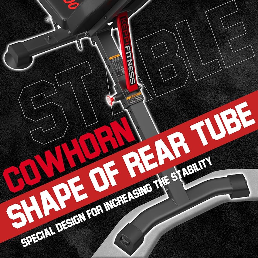 Thumbnail 2 de Keppi 900LB Weight Bench adjustable incline/decline 900 lb 🏋