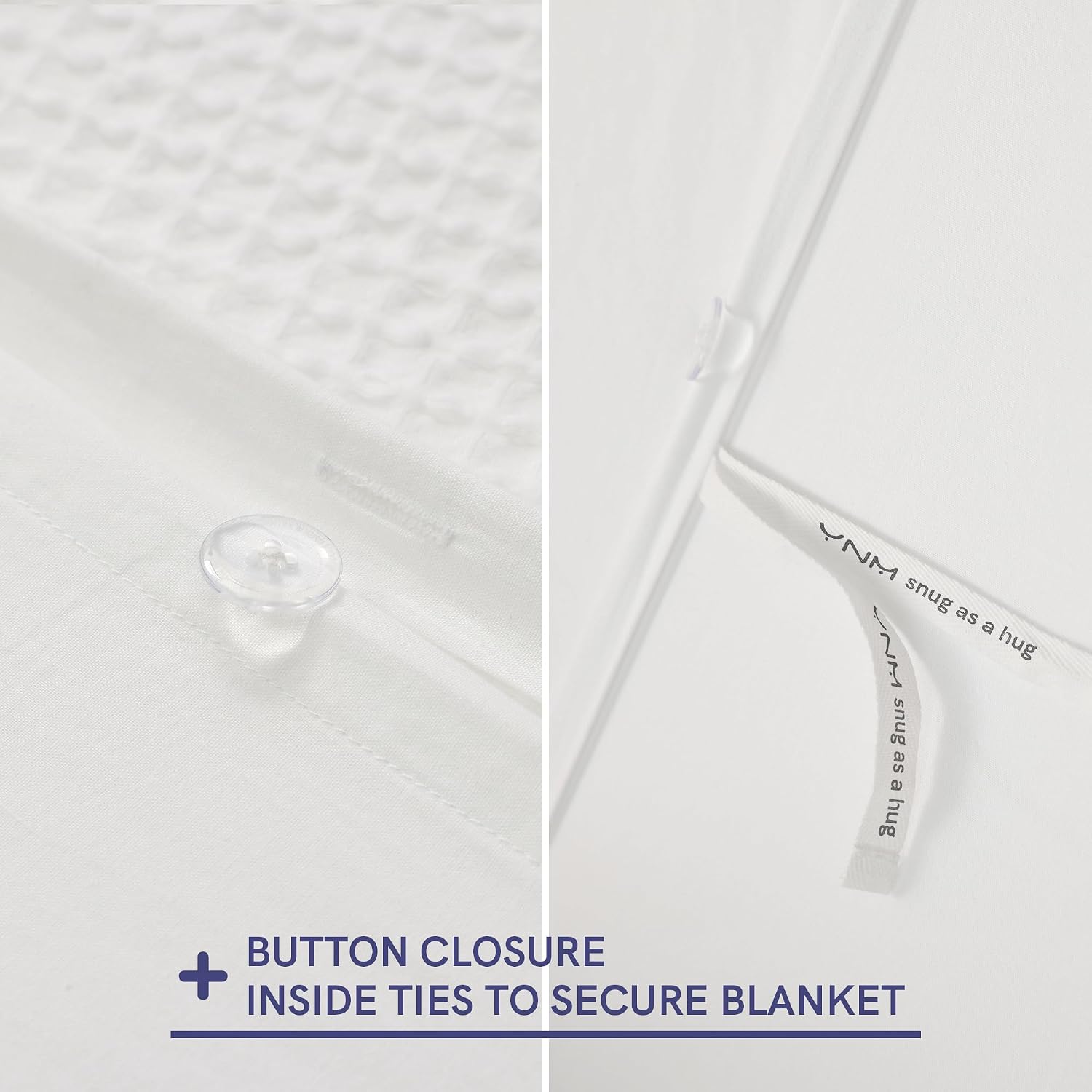 Detalle 1 de YnM Cotton Waffle Duvet Cover 60x80