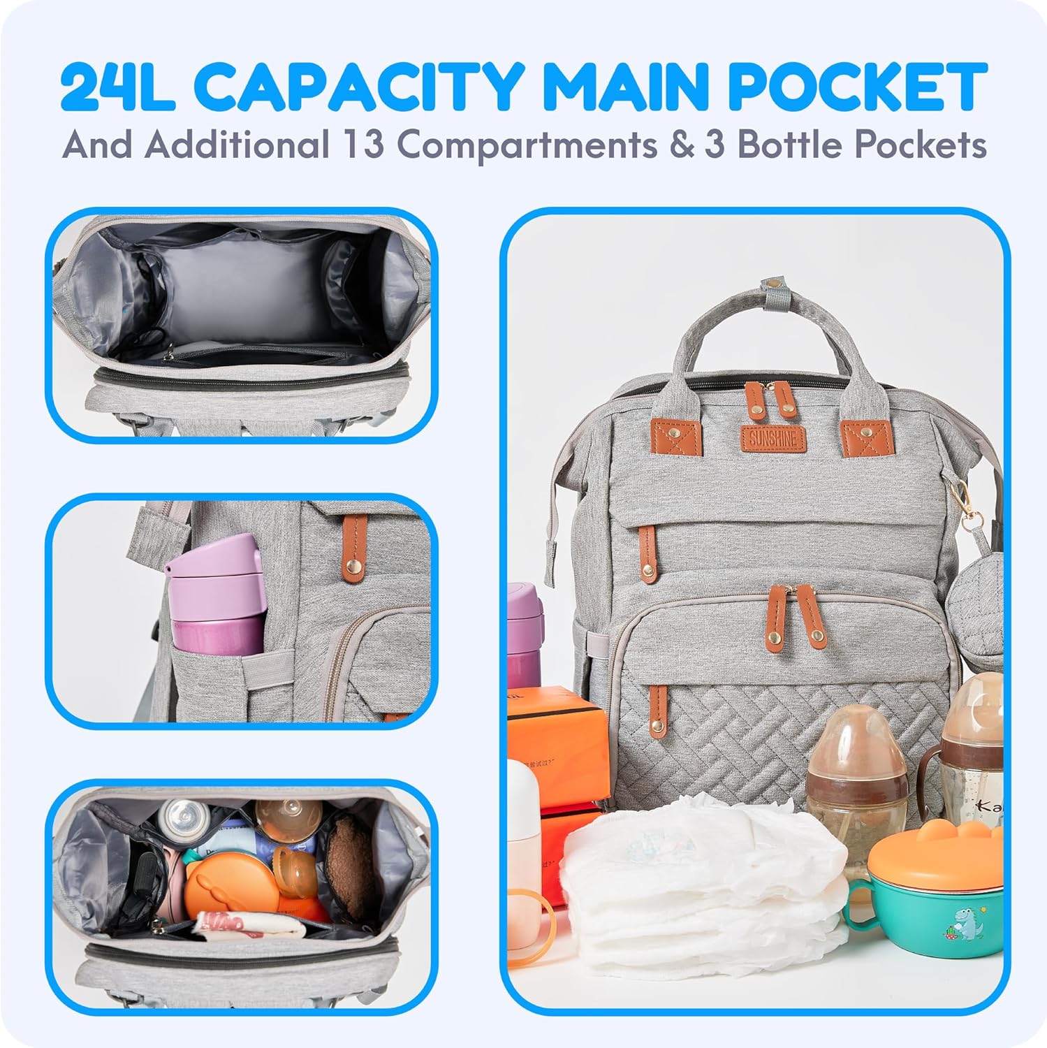 Thumbnail 4 de Orian Diaper Backpack 24L