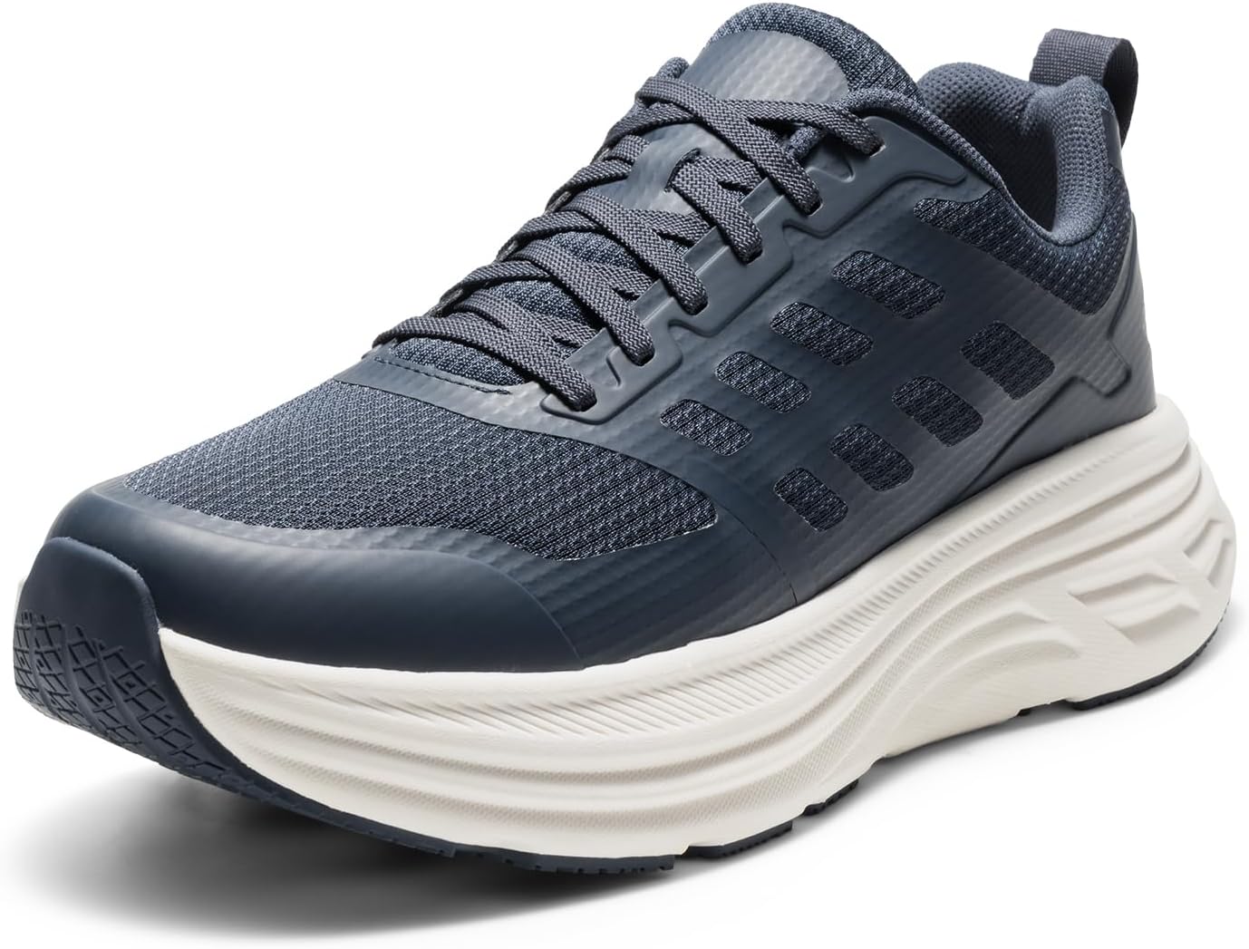 Detalle de NORTIV 8 Men’s Walking Running Tennis Cushioning Shoes with ActiveFloat Non Slip