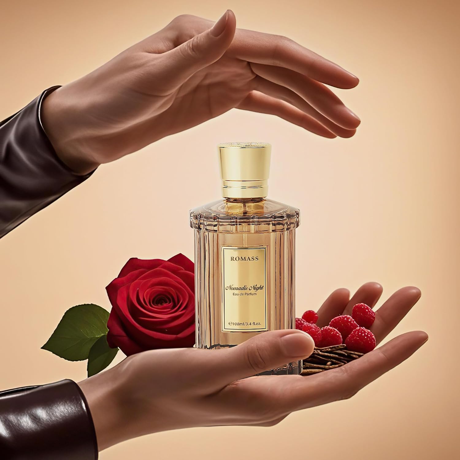 Thumbnail 4 de ROMASS Nomadic Night Long Lasting Unisex Oud Perfume – 3.4oz / 100ml Eau de Parfum