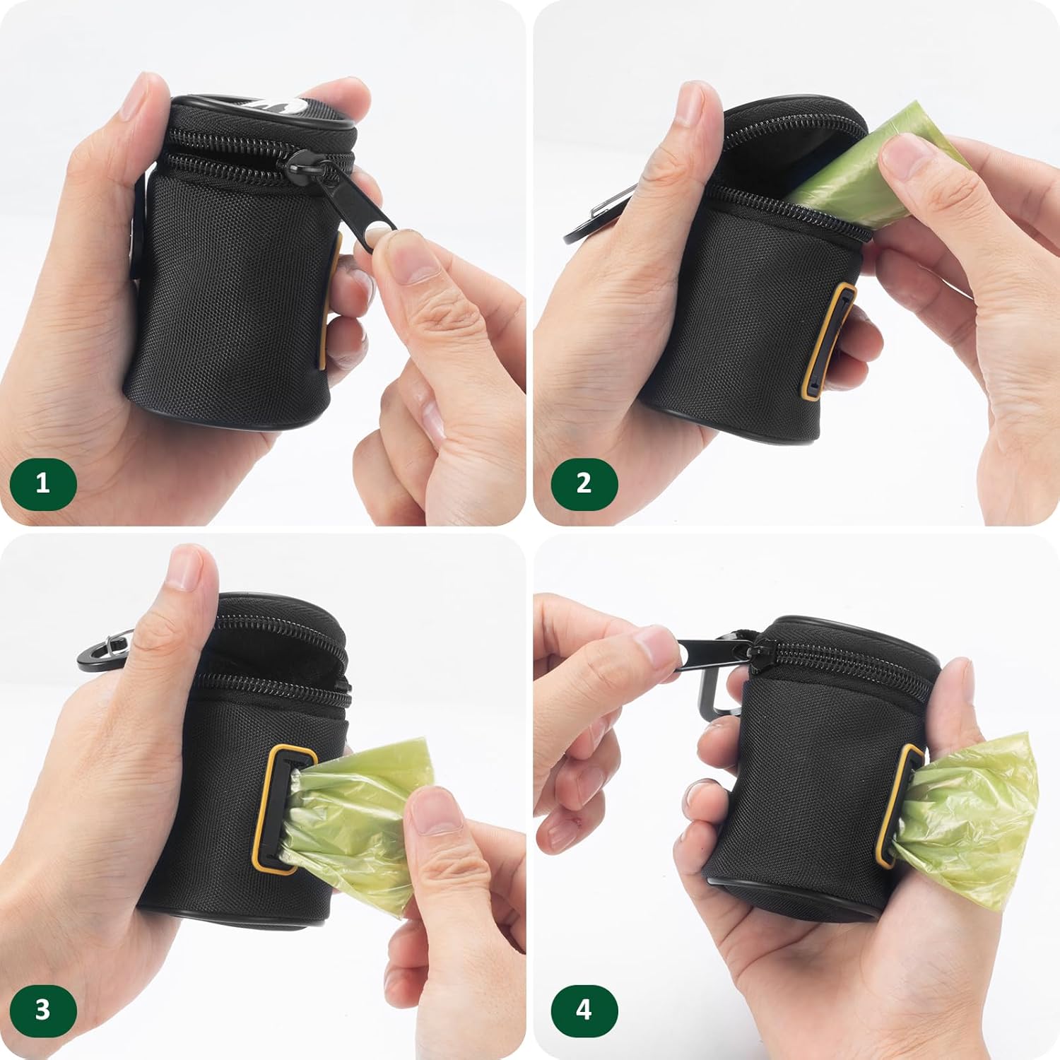 Detalle 2 de RASSE dog poop bags dispenser 1 roll