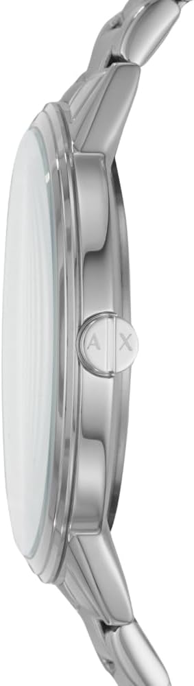 Thumbnail 1 de Armani Exchange Herrenuhr – Edelstahlgehäuse 42 mm, Quarz, analoge Anzeige, 50 m Wasserdicht