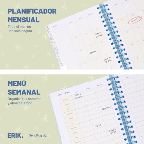 Detalle de Grupo Erik Agenda escolar 2026 2027 Semana Vista Ana Marin en Español