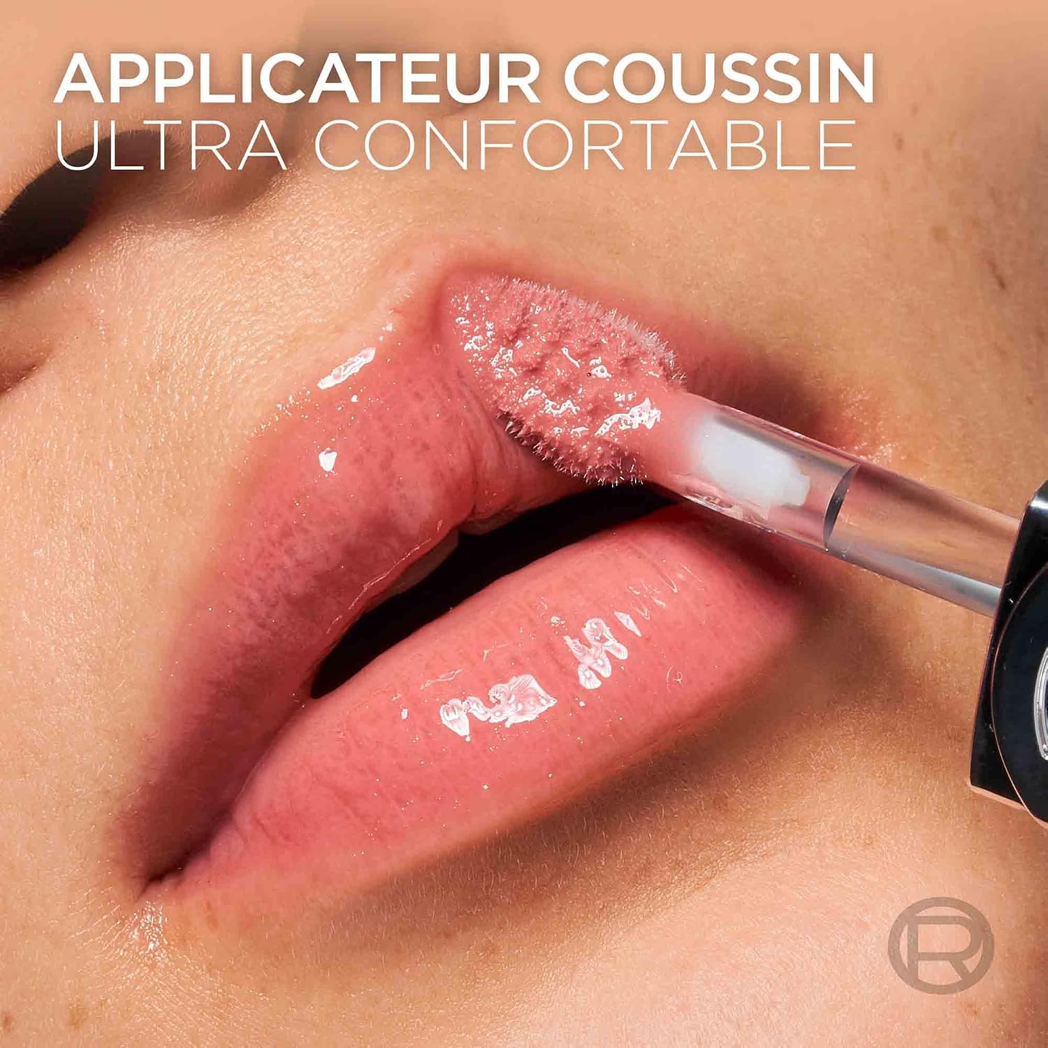 Detalle de L’Oréal Paris Gloss Hyaluron Lip Oil Plump Ambition – Teinte La Nuit Sparkle, huile à lèvres repulpante