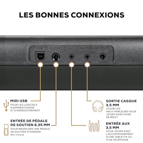 Thumbnail 6 de Alesis Melody 61 MK4: Clavier piano 61 touches avec accessoires