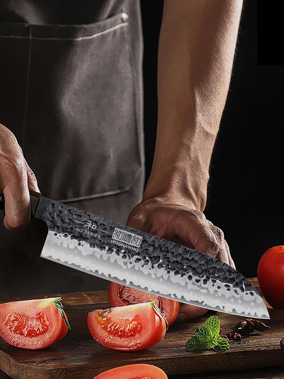 Detalle de HOSHANHO Kitchen Knife Set, High-Carbon Steel
