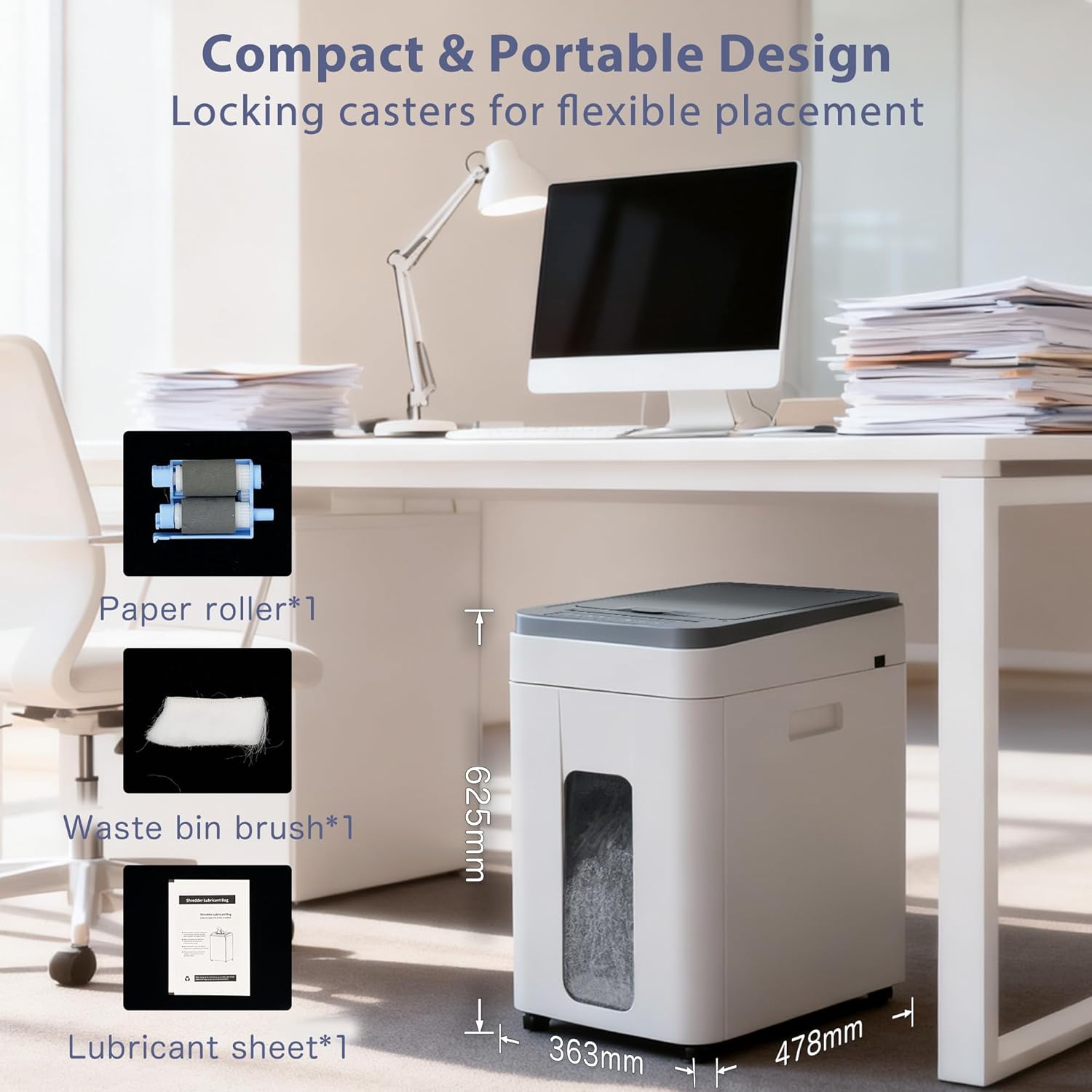 Thumbnail 6 de Paper Shredder 400-Sheet Auto Feed