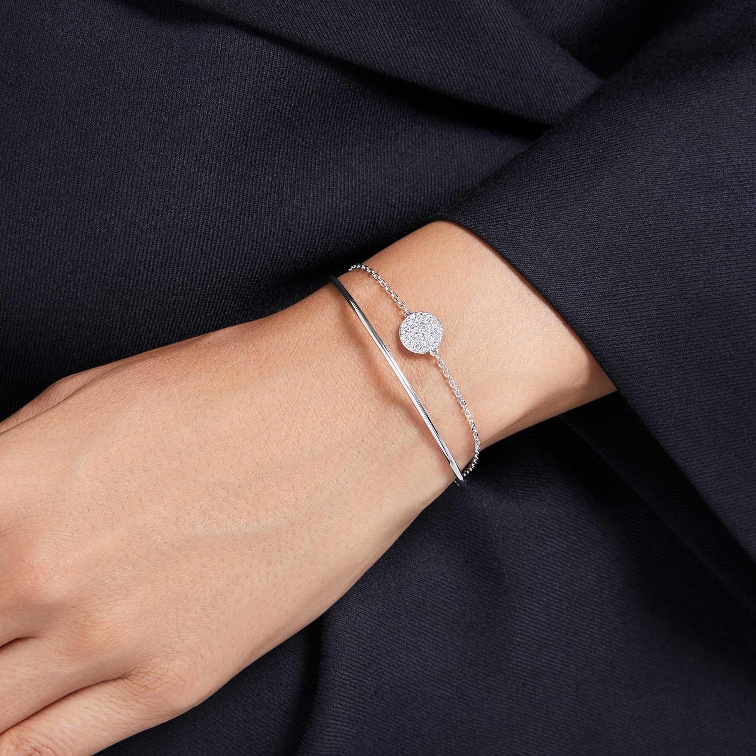 Thumbnail 4 de Swarovski Sublima bracciale jonc