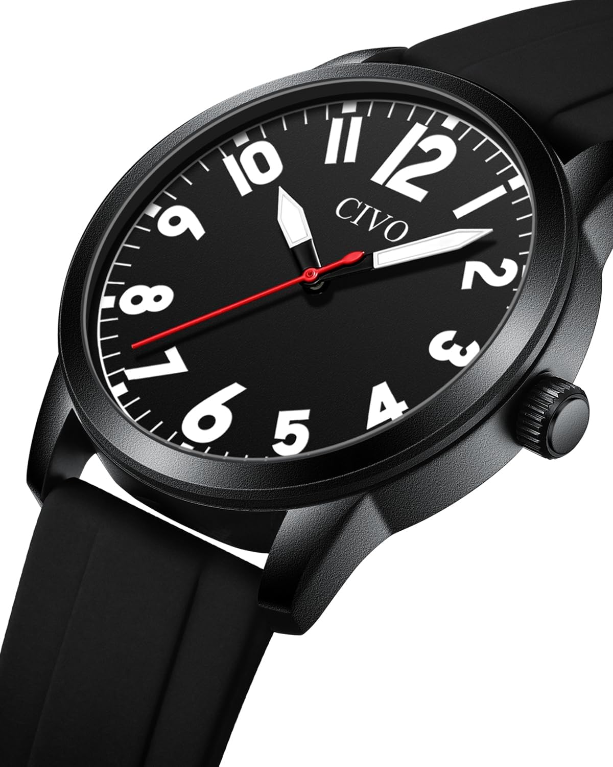 Thumbnail 6 de CIVO Herren Analog-Uhr wasserdicht mit großen Zahlen – leicht ablesbar