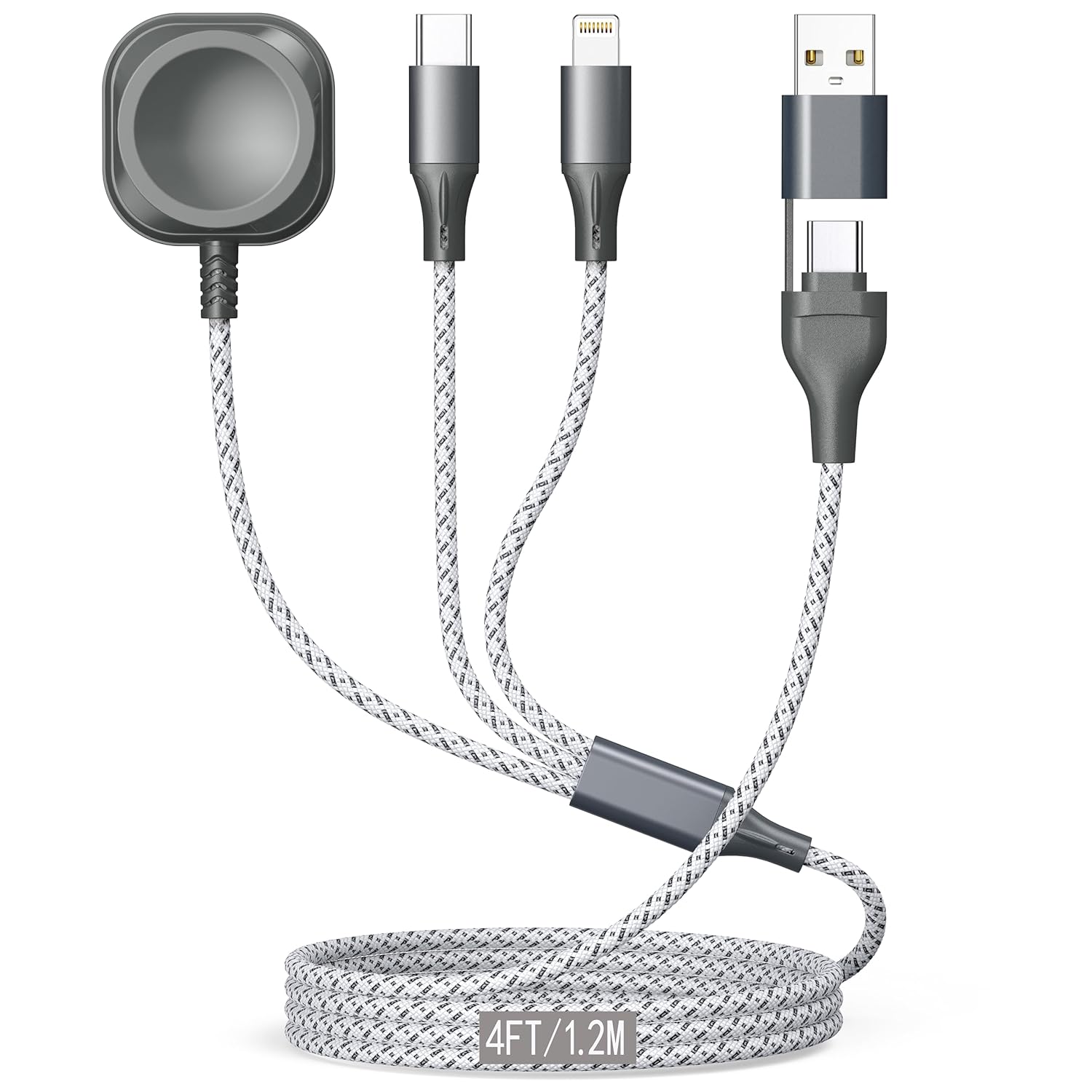 Detalle de 3-in-1 4 ft Charging Cable