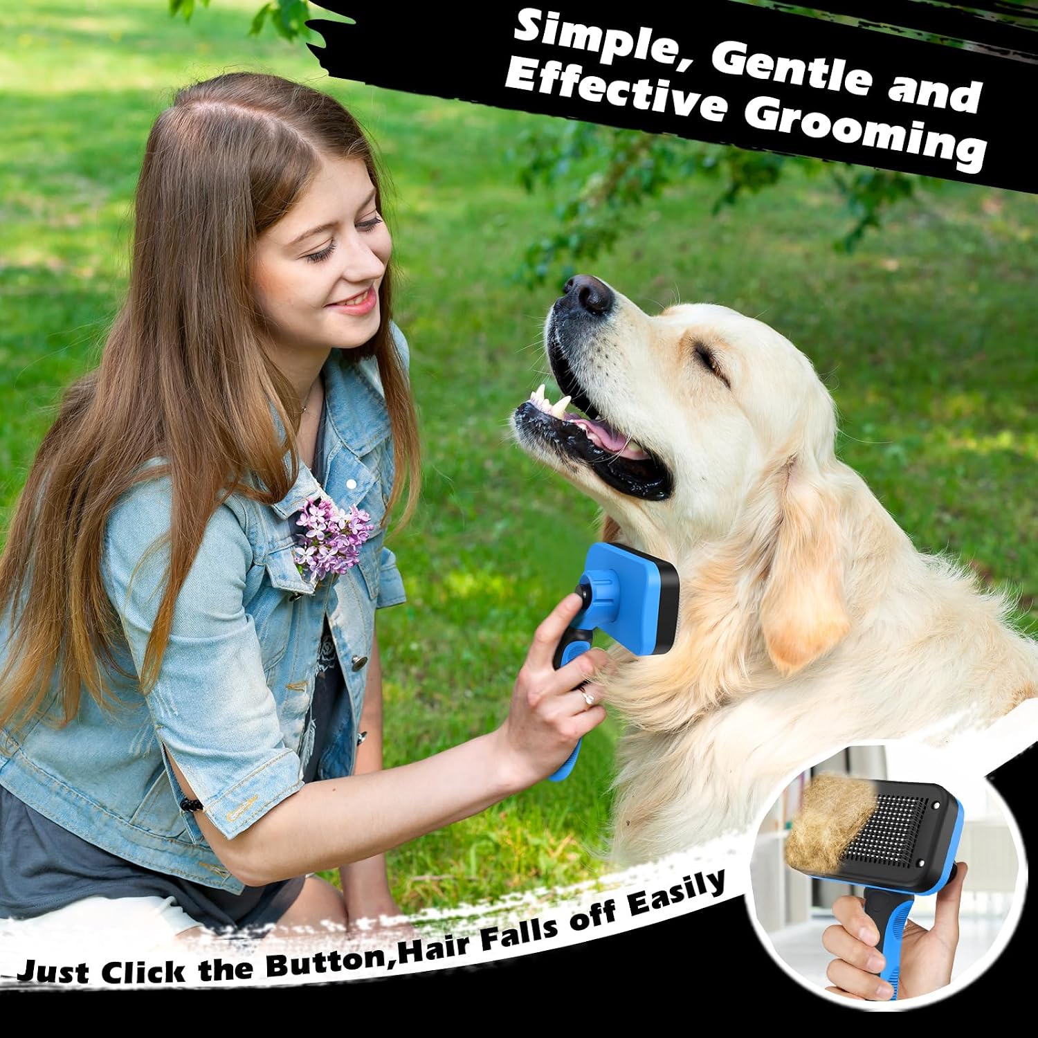 Detalle 1 de Augwind Pet Grooming Kit 3-Piece