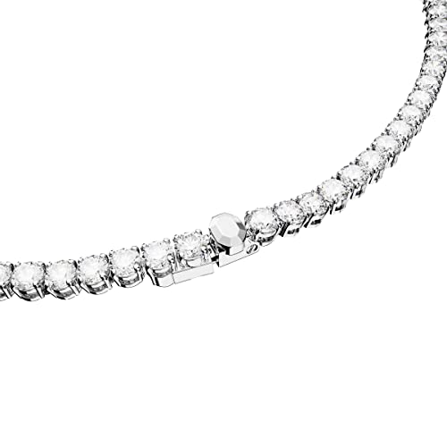 Detalle de Swarovski Collar Matrix Tennis talla redonda, blanco 💍