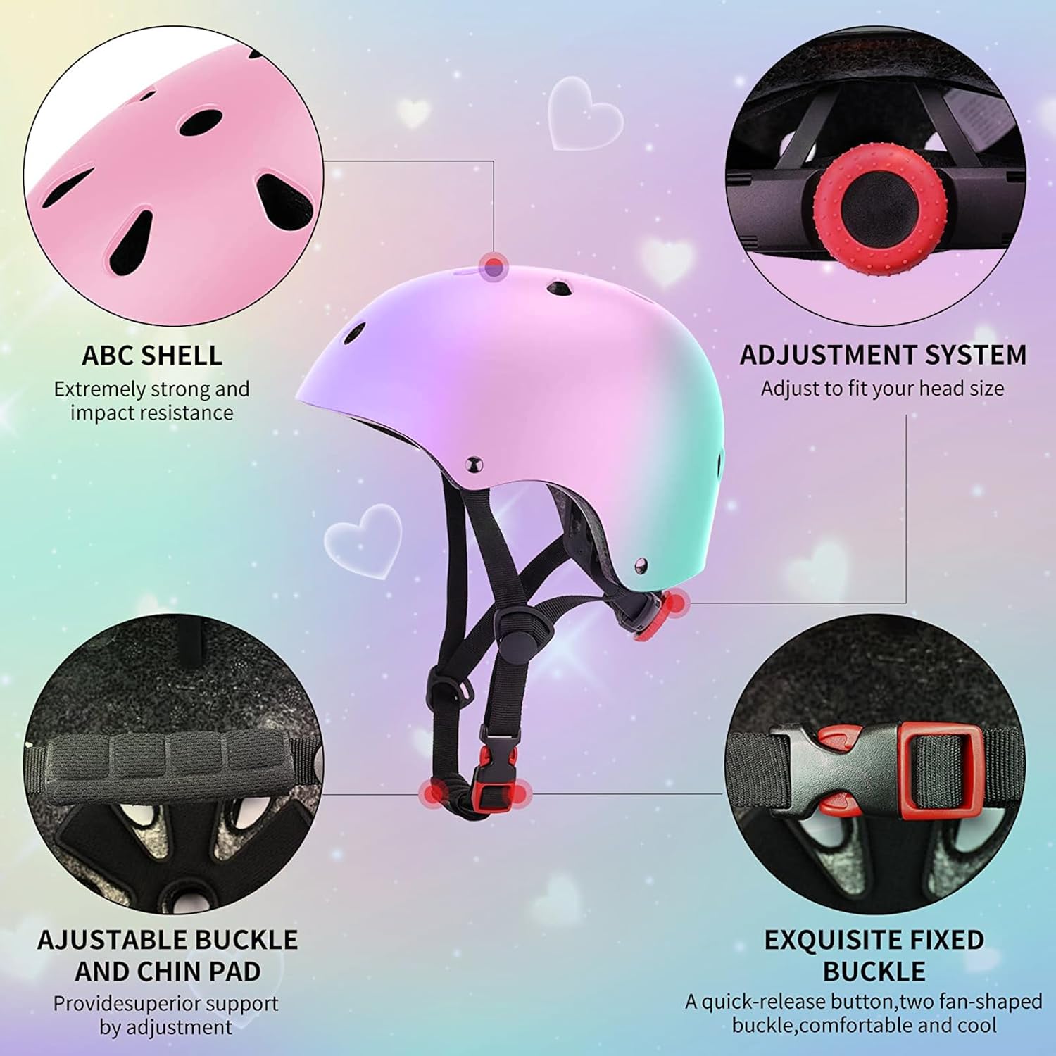 Thumbnail 2 de Kids Bike Helmet for Ages 2–14 (Girls, Boys) — Ventilated, Impact-Resistant Toddler to Youth Helmet