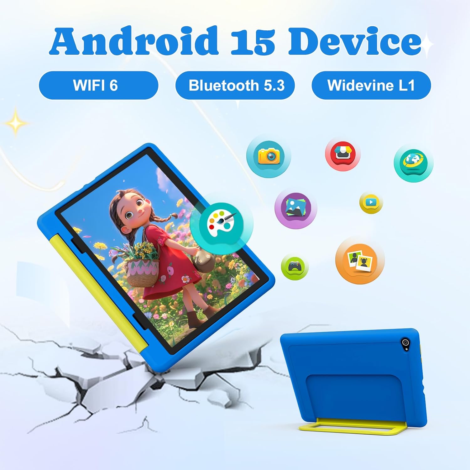 Thumbnail 3 de Laptok Kids Tablet 10 inch Android 14