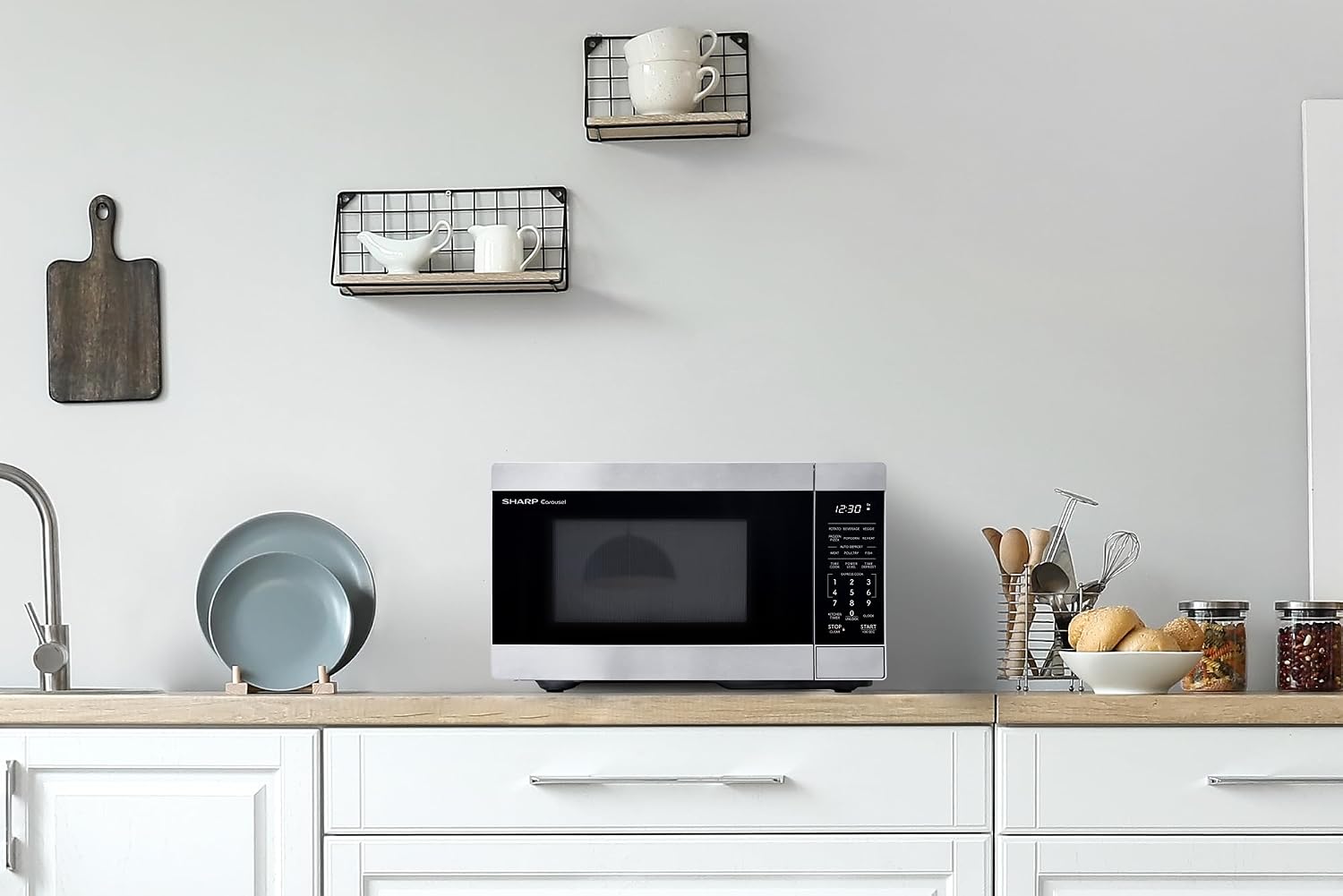 Thumbnail 5 de Sharp Countertop Microwave Oven 0.9 cu. ft.