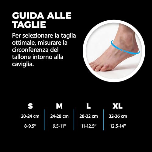Detalle 2 de VITTO Cavigliera Ortopedica - Tutore Caviglia per Distorsione, Manica, L