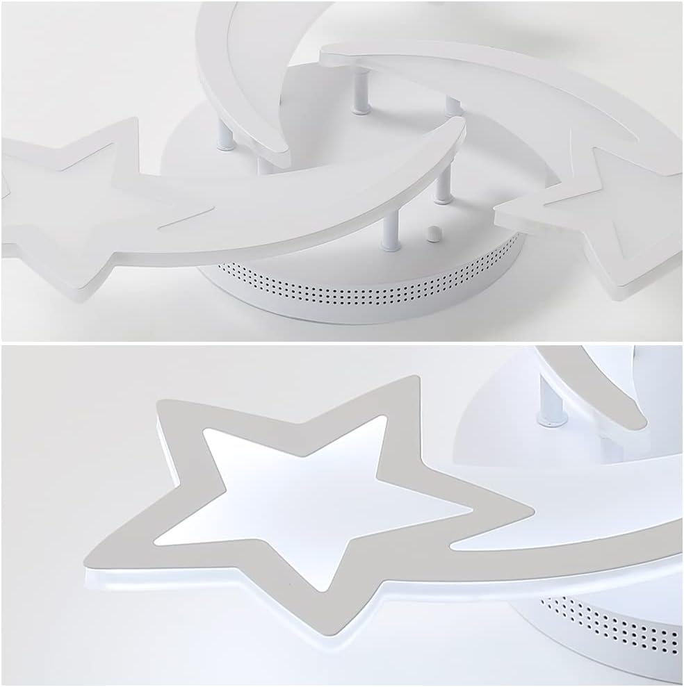 Detalle 2 de Goeco Lampadario cameretta Plafoniera LED 40W 54cm