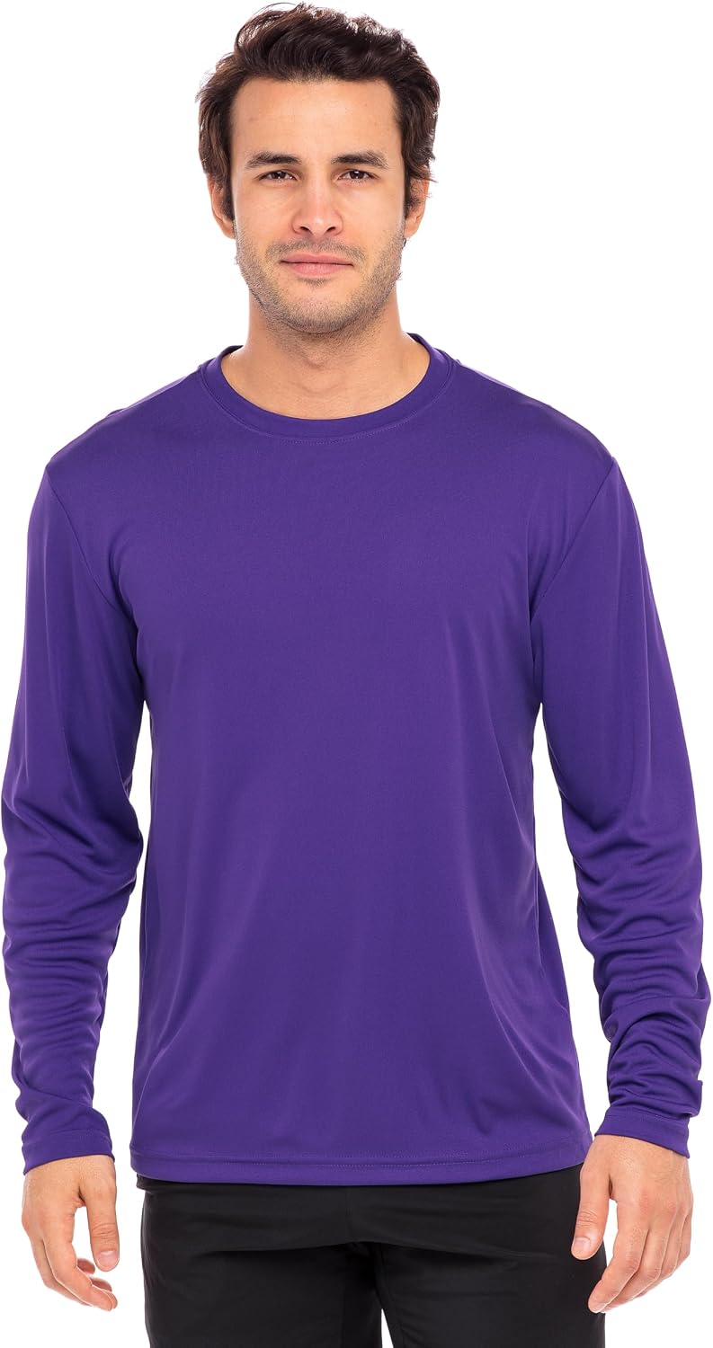Detalle 2 de Men's Long Sleeve Moisture Wicking Shirt for Workout