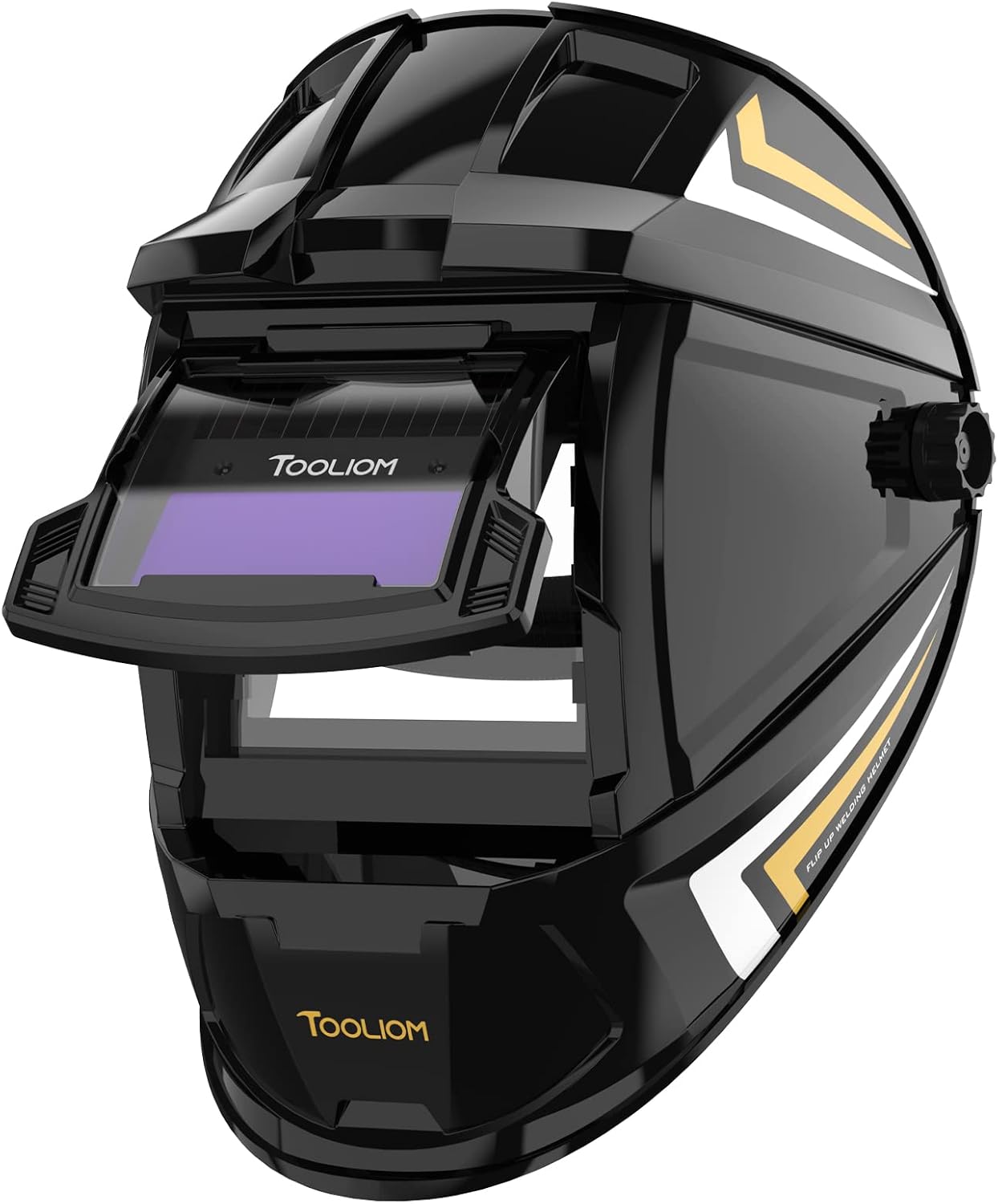 Thumbnail 6 de TOOLIOM Large Viewing Welding Helmet with True Color Auto Darkening