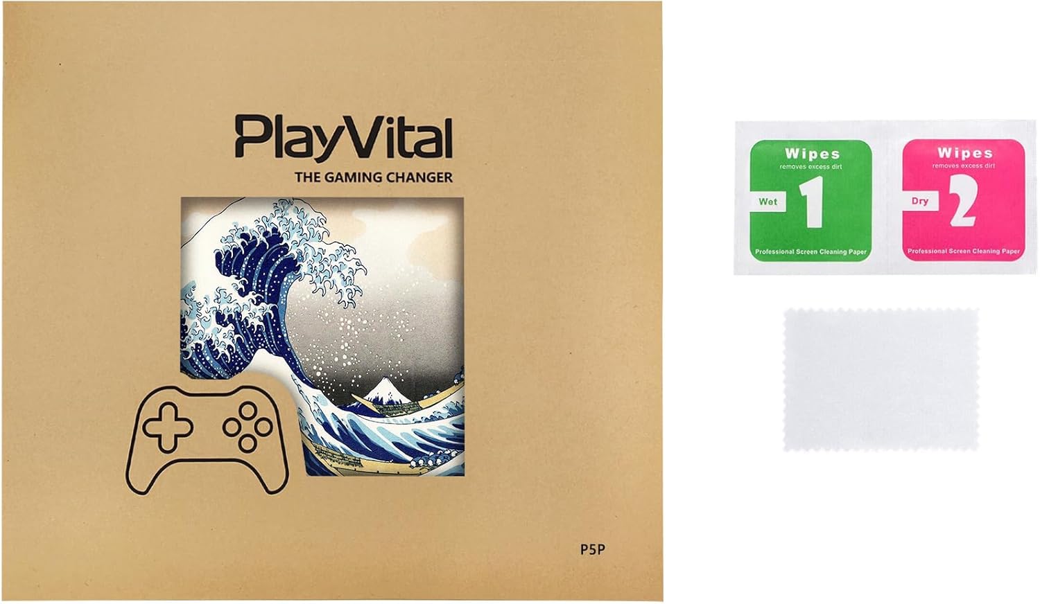 Thumbnail 6 de playvital Full Set Skin Stickers for PS5 Pro console