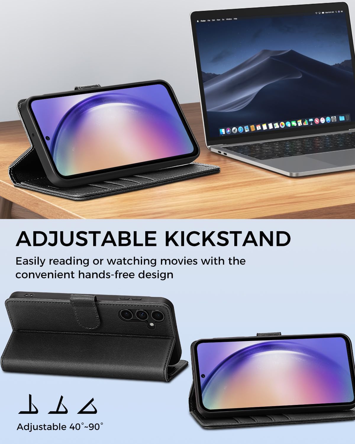 Thumbnail 4 de AIMOYU A54 5G phone case, 4 card slots