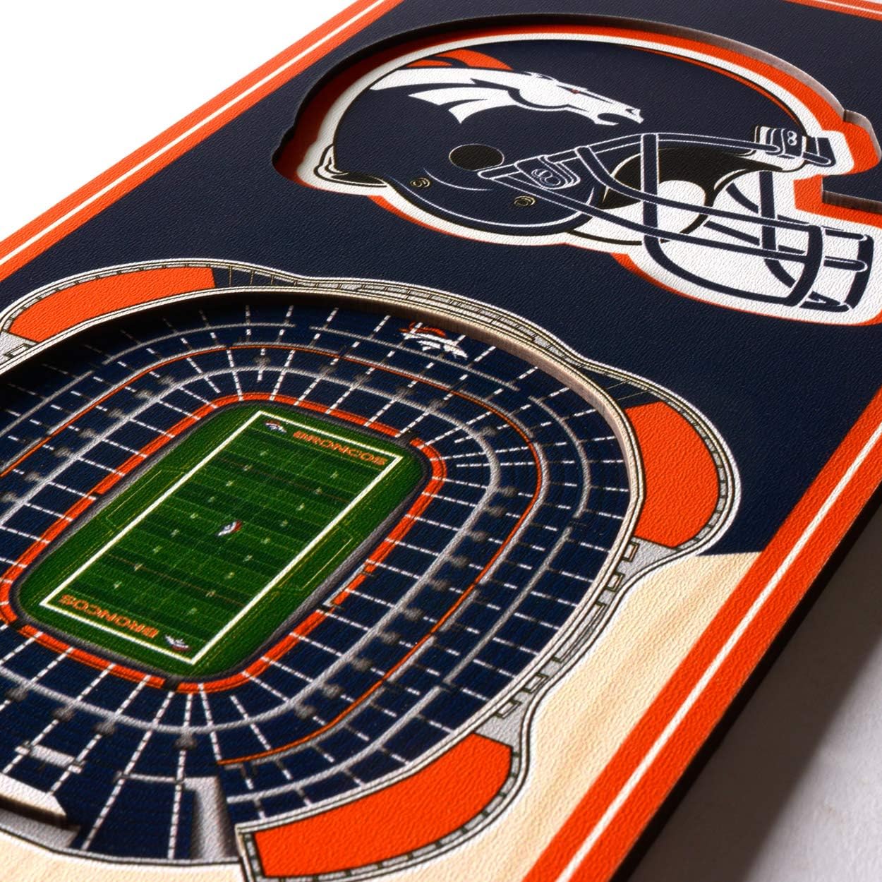 Thumbnail 2 de YouTheFan NFL 3D Stadium Banner (6x19 in)