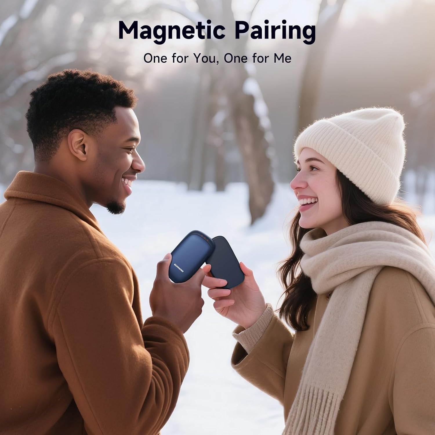 Thumbnail 6 de Bearwind S31 Rechargeable Hand Warmers, Magnetic 2-Pack with 3 Heat Settings