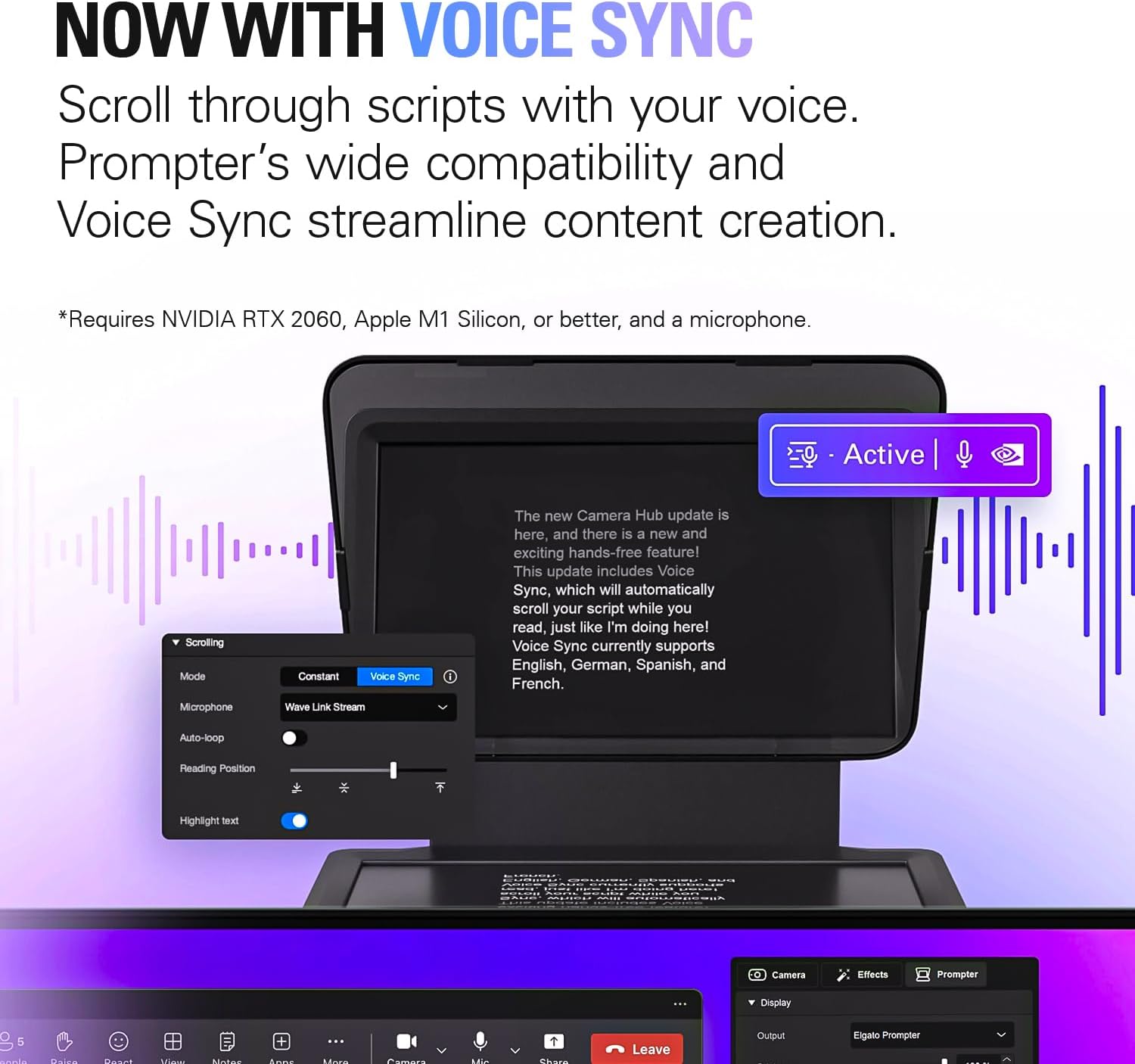 Thumbnail 6 de Elgato Prompter Teleprompter