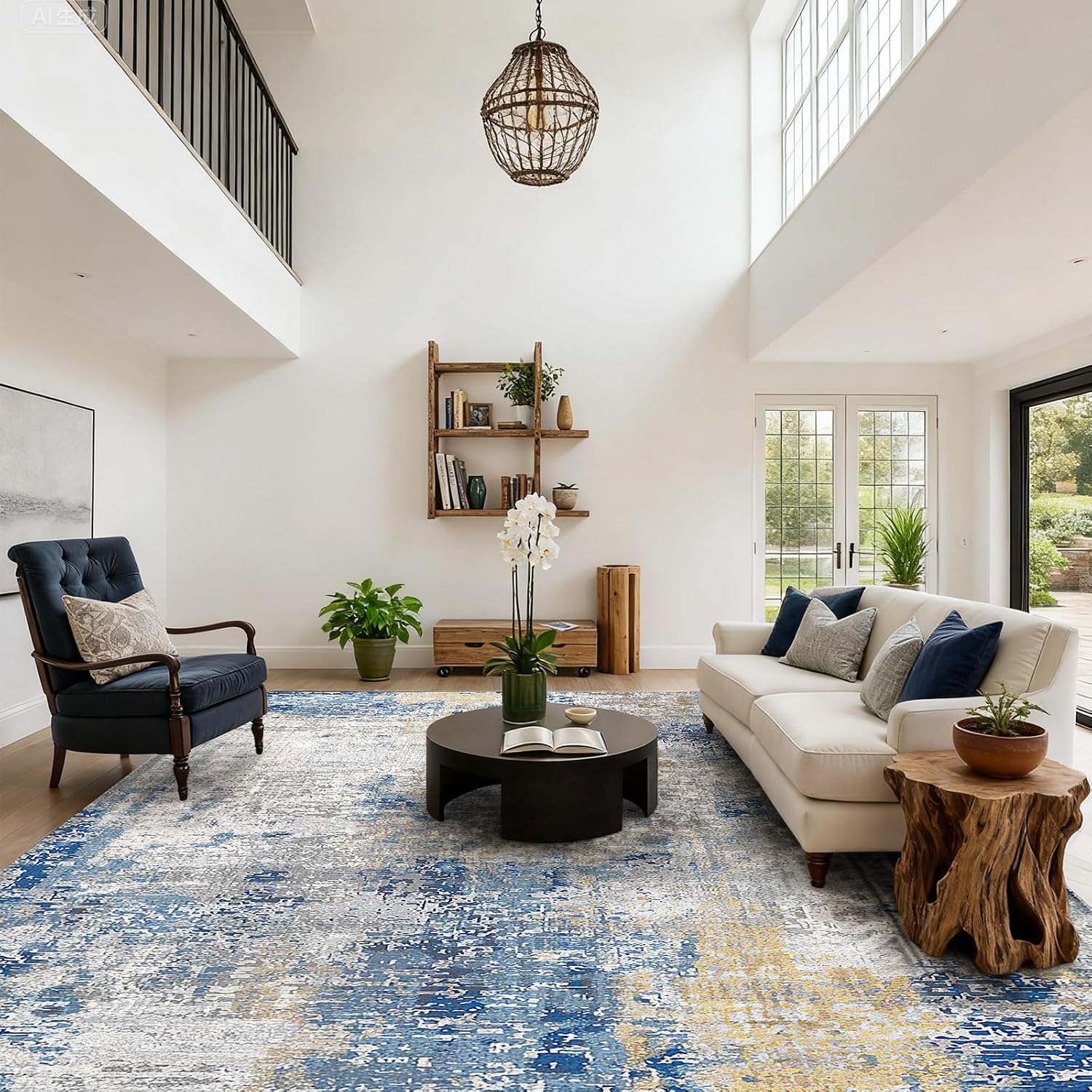 Thumbnail 5 de SOANNY Living Room Rug 200x290 cm low pile