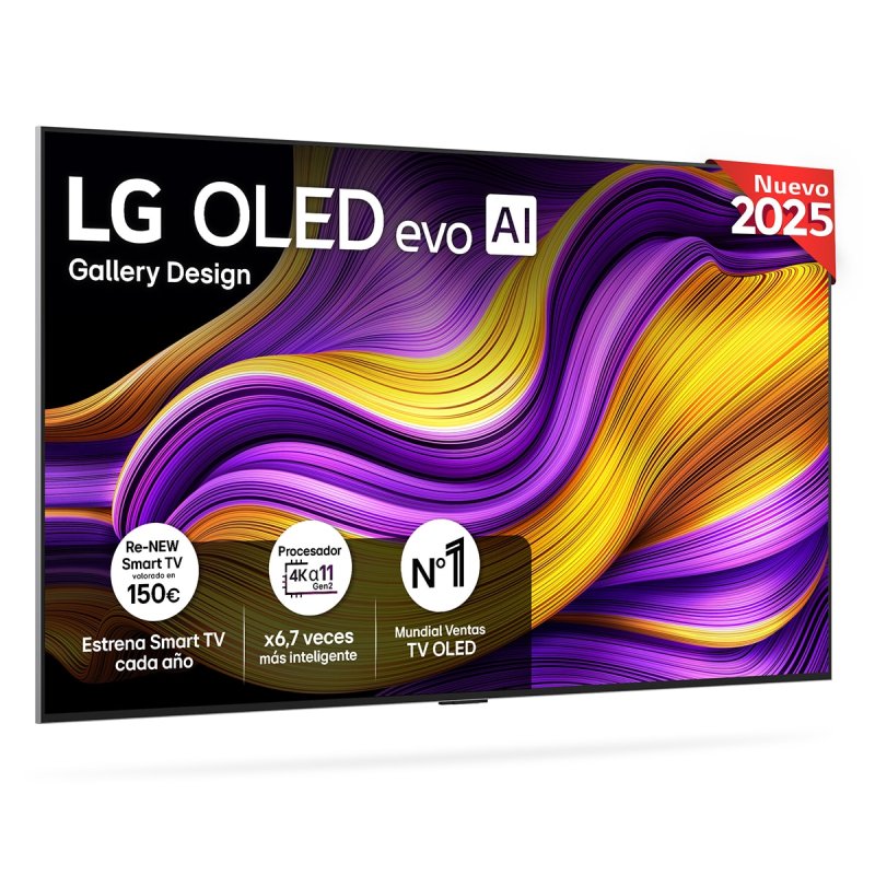 Thumbnail 3 de LG OLED evo AI OLED65G55LW 65" 4K: imagen realista y experiencia de juego premium