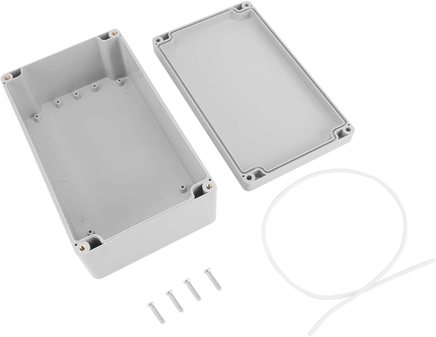 Detalle de Anschlussdose IP65, 12 Größenauswahl • ABS-Verteilerkasten 20 × 12 × 7,5 cm – Aufputz/Unterputz