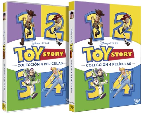 Detalle de Toy Story Pack 4 Películas DVD 🎬