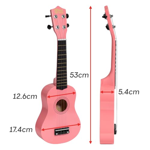 Detalle 2 de Mad About SU8 Soprano Ukulele - Pink