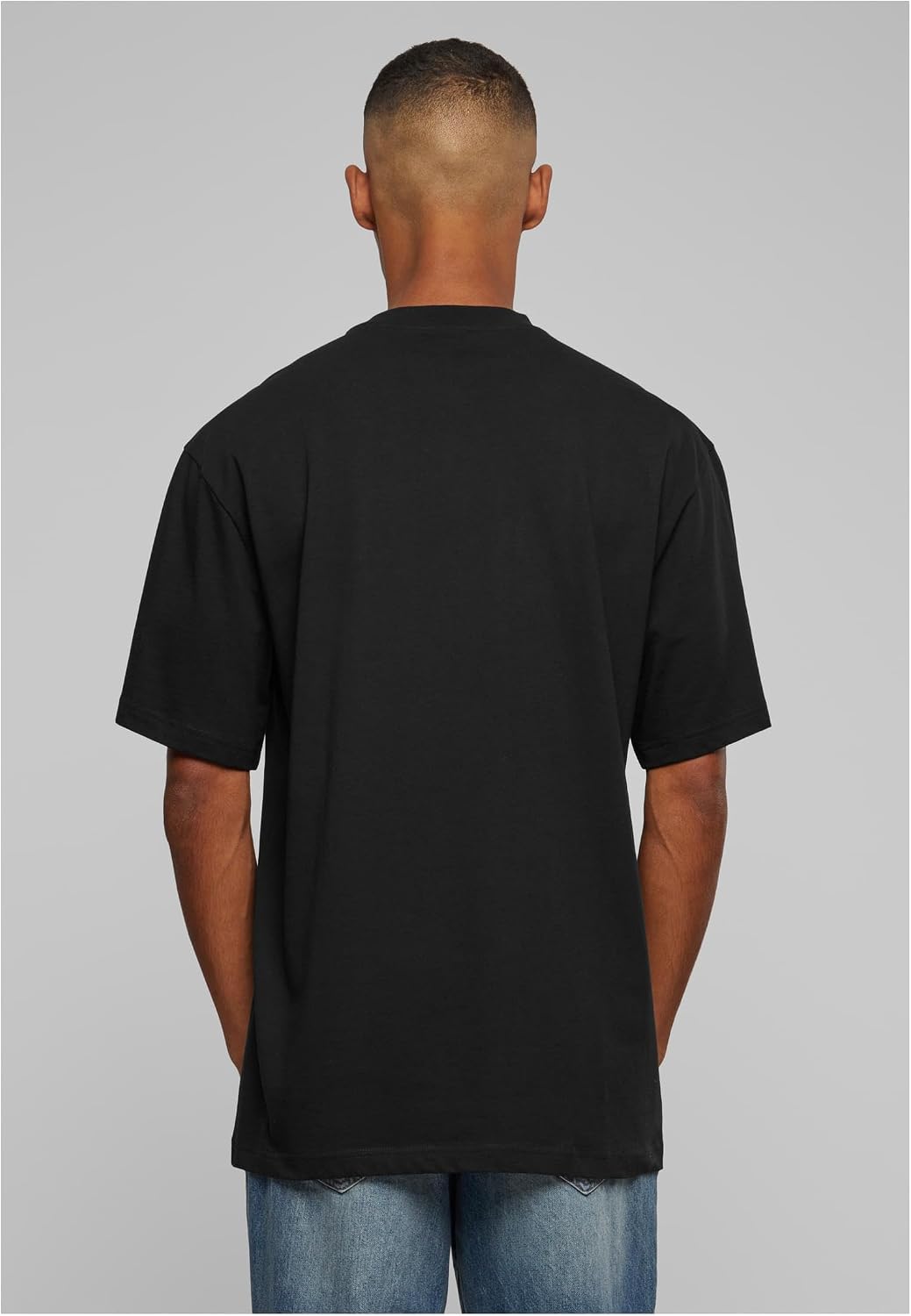 Thumbnail 5 de Urban Classics Herren Tall Tee – Oversize Longline T-Shirt in Schwarz (Größe L)