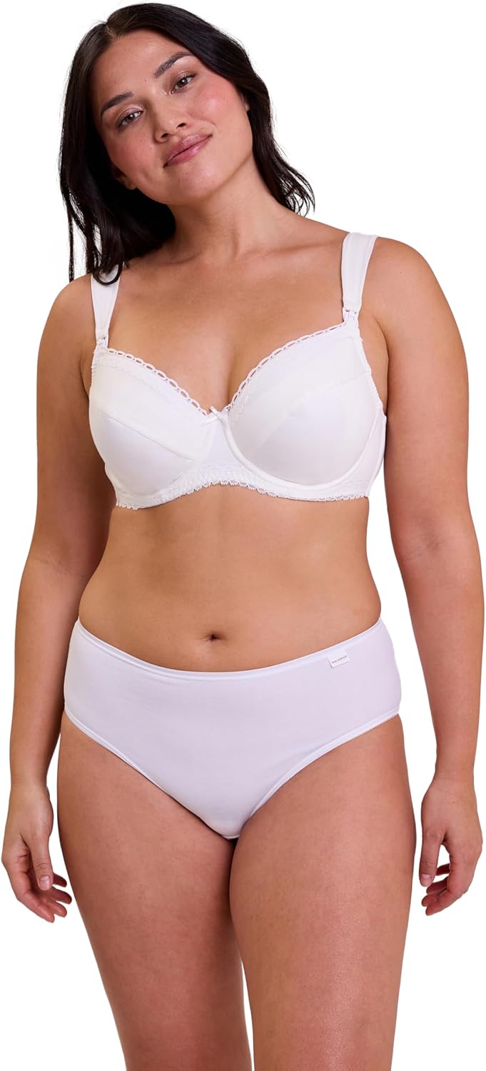 Thumbnail 2 de Soutien-Gorge de Maternité New Calin 71aae46 – Lot de 1 (Allaitement, coton bio, 4 positions)